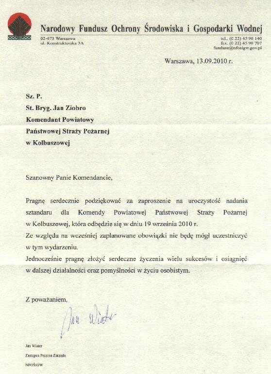 Listy gratulacyjne , życzenia
