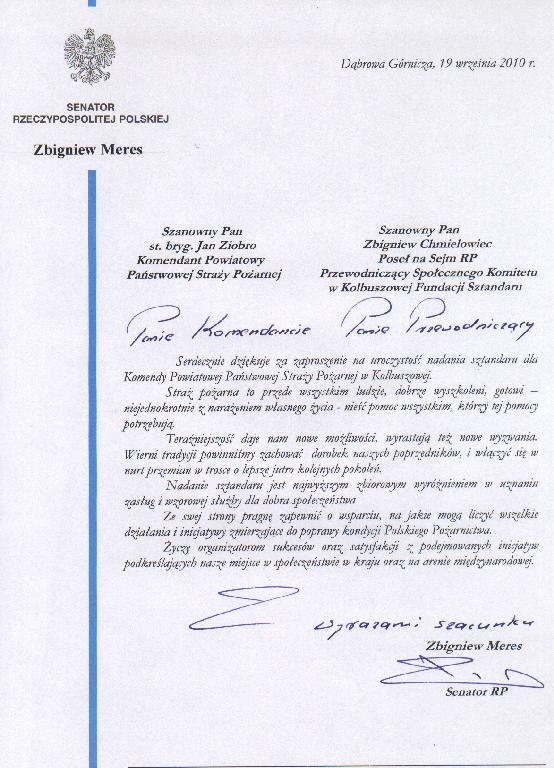 Listy gratulacyjne , życzenia